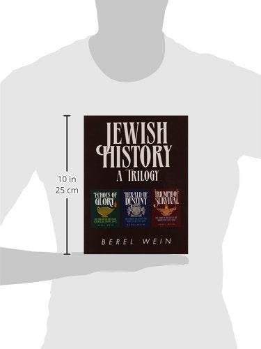 Jewish History - A Trilogy: Slipcase Set Containing Echoes of Glory, Herald of Destiny, and Triumph of Survival