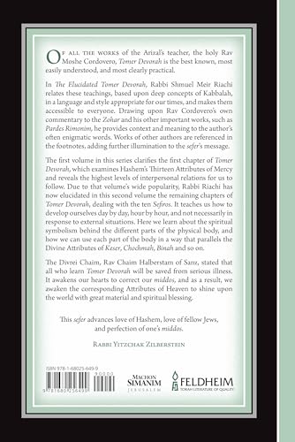 Elucidated Tomer Devorah 2: Developing ourselves through the 10 Sefiros