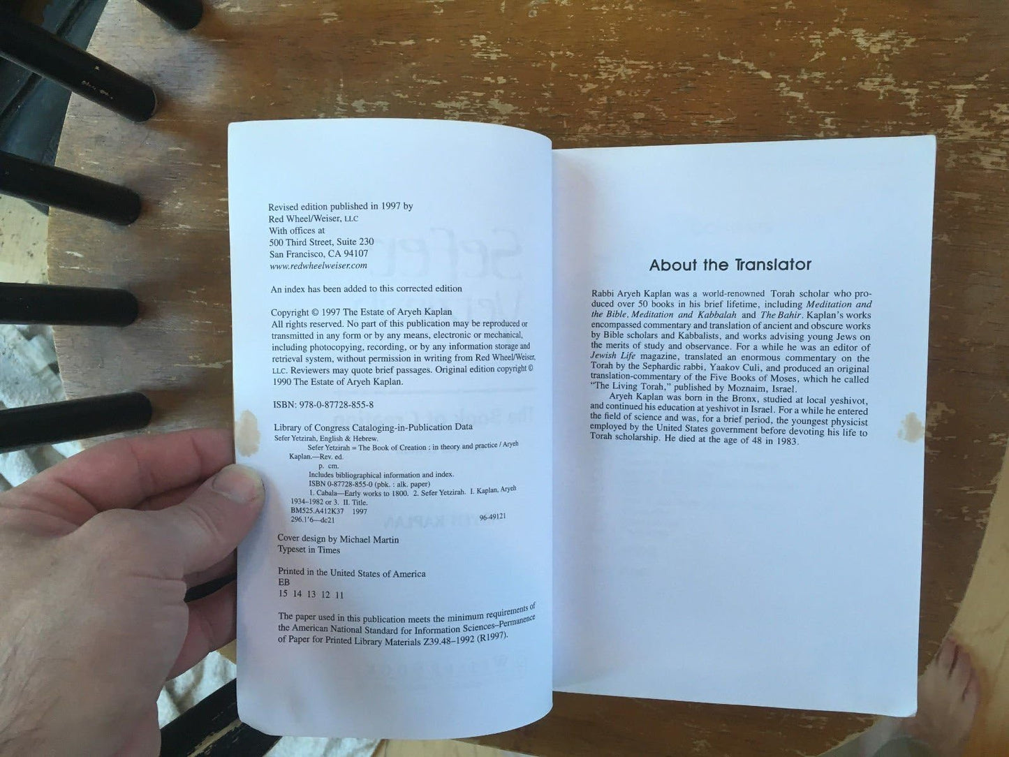 Sefer Yetzirah: The Book of Creation