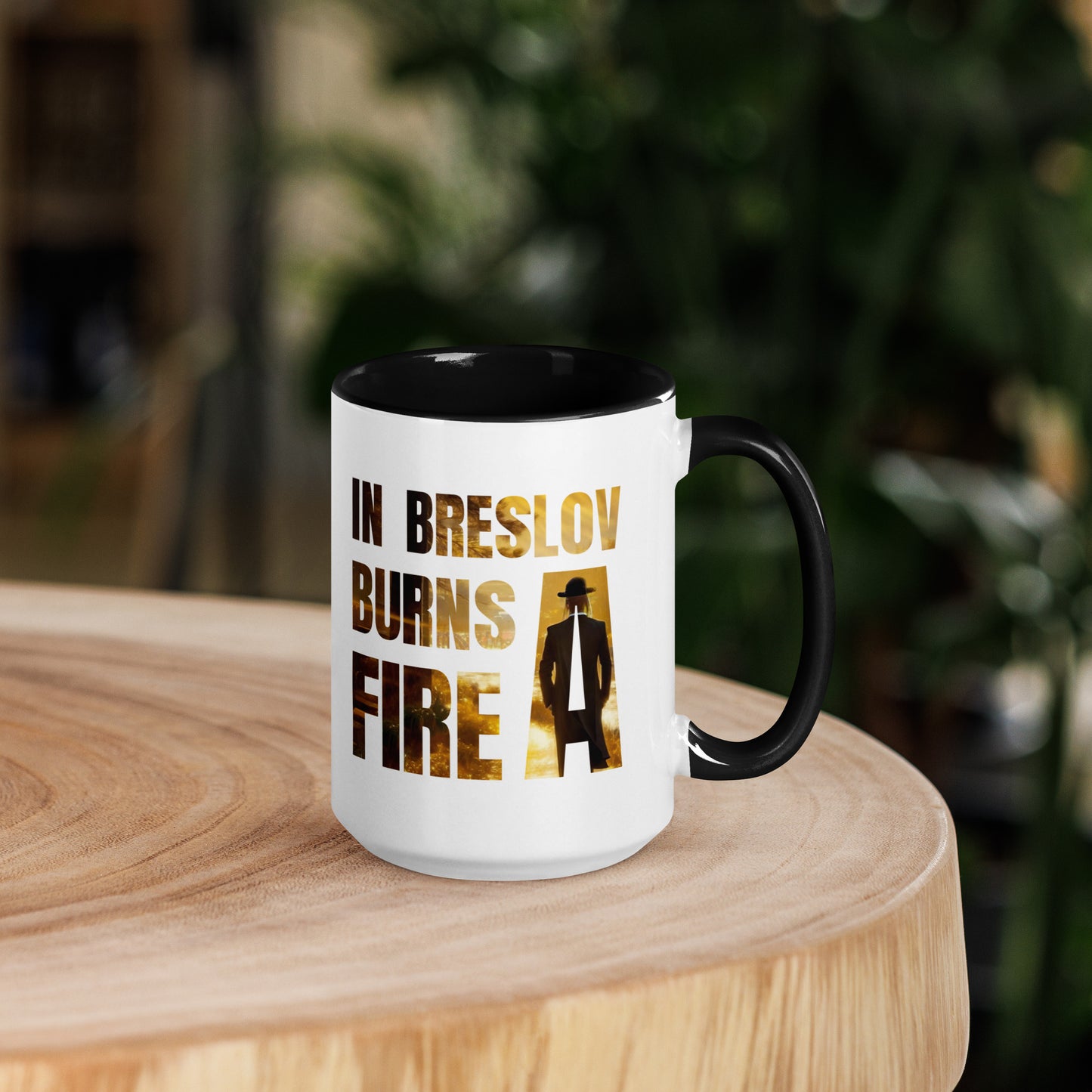 In Breslov Burns a Fire Mug